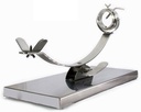 Jamonero with swivel rocker stainless basis Flores Cortés