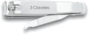 Cortaúñas con lima 8cm 3 Claveles