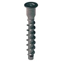 7x50mm galvanisé ensemble de vis (blister 6 unités) FER