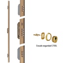 Lock Tesa 3 punten links CANB3 pen 45mm