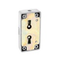 15mm witte lock falleba brassed sleutel Cufesan