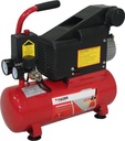 Air compressor 6 liters 1,5HP monophasic + Kit Accessories tires Mader