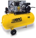 Compressor belts ABAC B26B-90 CM3 3HP 90 liters lubricated 10bar