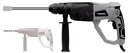 Taladro martillo demoledor 26mm 1050W WK402240 Werku
