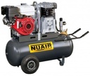 Compresor de pistón a gasolina B3800/5,5S/100 HONDA NUAIR 5,5Hp 100Lts 10bar