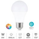 standard WiFi intelligente E27 Lampada LED 8W 3000K-6500K RGB GSC Evolution