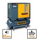 Compresor tornillo Star 11-10-500 15HP 10bar + caldera 500L + secador + filtros Nuair