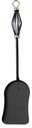 Pour cheminée Dustpan 50,7cm or noir Maiol