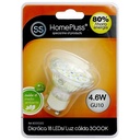 dicróica lâmpada GU10 4.6W 3000K 18 LEDs GSC Evolução