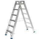 escalada escada duplo com pla taf orm PA 6 + 6 passos Plabell