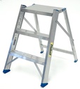 Taburete industrial plegable 3 peldaños Plabell