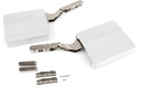 Liftable doors compass 960-2350 strength steel and white plastic Emuca