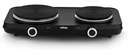 Dual plaat elektrische kookplaat 2250W Ø15cm en Ø18cm Weasy PLW225