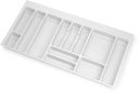 Cubertero Optima para cajón de cocina Vertex/Concept 500 módulo 1000mm tablero 16mm blanco Emuca