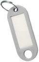 Key grijs label houder (zakje 50 stuks) Cufesan