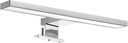 Foco LED para espejo de baño Virgo IP44 300mm plástico cromado Emuca