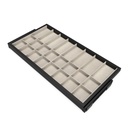 Kit Cajón Organizador Guías 900mm Negro Gris Piedra - Emuca