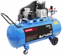 Compresor de Aire, Correa, 200L, 4hp, 10Bar, Trifásico - MADER®