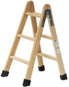 scala in legno forbici pittore professionista 3 + 3 passi Plabell