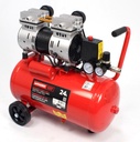 Silent air compressor 2HP 24L dual head Mader Power Tools