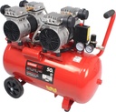 compressor de ar silencioso 2 motores 4 cabeças Ferramentas 4HP 50L Mader Poder