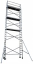 Aluminium steigers PRO 3 pl taf Orms 75x190cm hoogte 10,2m Euroscaffold