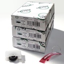 Wiel met lager CO 22 kunststof 37x25,5x11mm partij van 36 stuks Cufesan