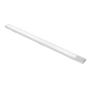Aplique LED recargable por USB Kaus con sensor de movimiento, L600mm, Plástico y Aluminio, Anodizado mate - Emuca