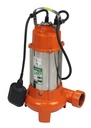 Bomba Drenaje Submergible, Aguas Súcias, 1100W, con Trituradora - MADER®