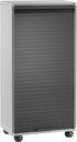 Easy PVC cabinet door Roll shutter AP05 high 62,5x35x126cm dark gray Maiol