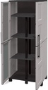 Broom cupboard resin Line Idea AI03 hinged doors 68x37x169cm Maiol