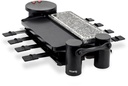 Raclette 8 personas 3 en 1 grill plancha con piedra natural 1200W H.Koenig RP360