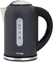 Hervidor eléctrico 2200W 1.7L base giratoria 360° negro mate H.Koenig BOE52