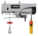 Fio elétrico corda de elevação 600 kg 1050W WK400220 Werku