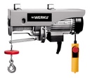 Fio elétrico corda de elevação 400 kg 750W WK400170 Werku