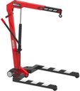 Folding oficina guindaste 1000kg pernas paralelas Mega CRP10
