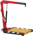 Folding oficina guindaste 2000kg pernas paralelas Mega CRP20