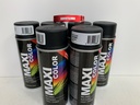 Pintura Maxi Color RAL9005 Negro Mate Intenso (caja 6 botes de 400ml) + llavero Bricolemar