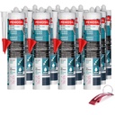Silicona Cocinas y Baños No mancha caja 12 cartuchos de 300ml Blanco Penosil