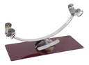 Jamonero inox balancin base roja - Flores Cortés