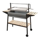 Barbacoa curva con cadena 800 b.madera - Flores Cortés 33743
