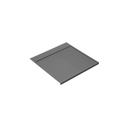 Protector fondo fregadero Sink M60 567x580mm cortable plástico gris cocina - Emuca