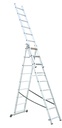 Escalera Extensible, Aluminio, 3x12P - MADER®