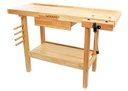 Mesa de Carpintero, Madera, 126 cm - MADER®