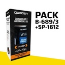 QUIADSA PACK CIANO B-689/3 + ACELERADOR
