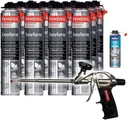 Kit de 12 boîtes de 700 ml projetables pistolet applicateur en mousse Easyspray GUN FOAM + C1 Penosil
