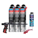 Kit FoamGun S1 + 4 cartouches d'armes à feu mousse projetable Penosil Easyspray 700ml + 500ml Mousse nettoyante douce