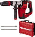 Martillo de Demolición Einhell TE-DH 12, 1050 W, 12 J, SDSmax, con Cinceles y E-box