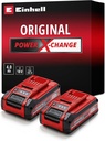 Batería Einhell 18V 4Ah Power X-Change Plus - Twin-Pack (Incluye 2 baterías)