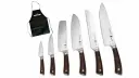Juego de 6 cuchillos serie Sakura 3 Claveles + Delantal Bricolemar